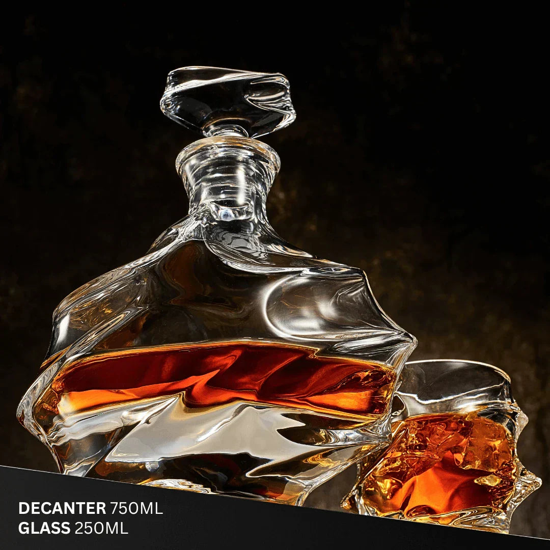 Storm Japanese Crystal Decanter
