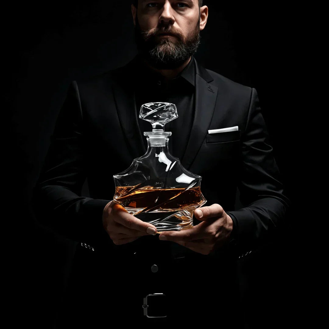 Storm Japanese Crystal Decanter